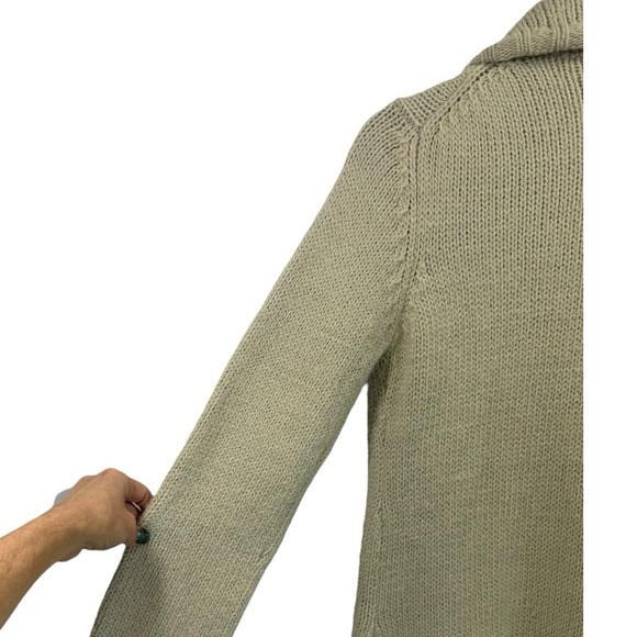 J. Crew Long Line Chunky Alpaca Blend Duster Cardigan L - Picture 9 of 14